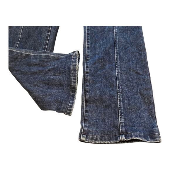 J McLaughlin Jeans Womens 4 Blue Straight Leg Mid-Rise Med Wash Classic Preppy - Picture 9 of 12